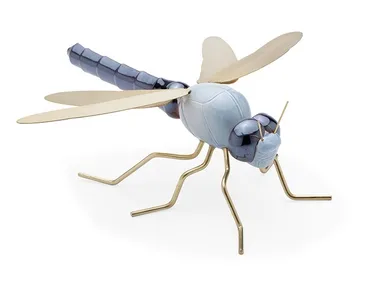 DRAGONFLY BLUE - Ceramic decorative object _ Mambo Unlimited Ideas